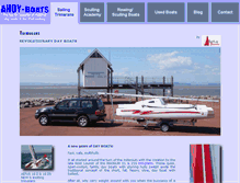 Tablet Screenshot of ahoy-boats.com